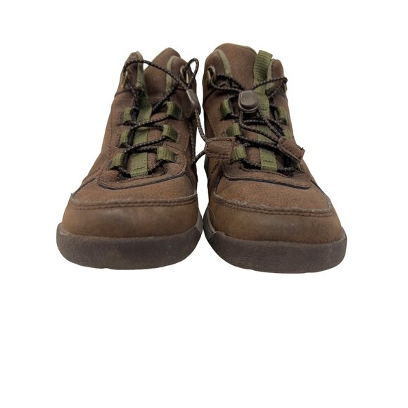 Merrell Burnt Rock Brown Leather Hiking Boot Shoe - Picture 3 of 8